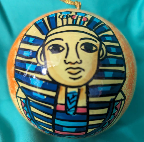 King Tut Christmas Ornament